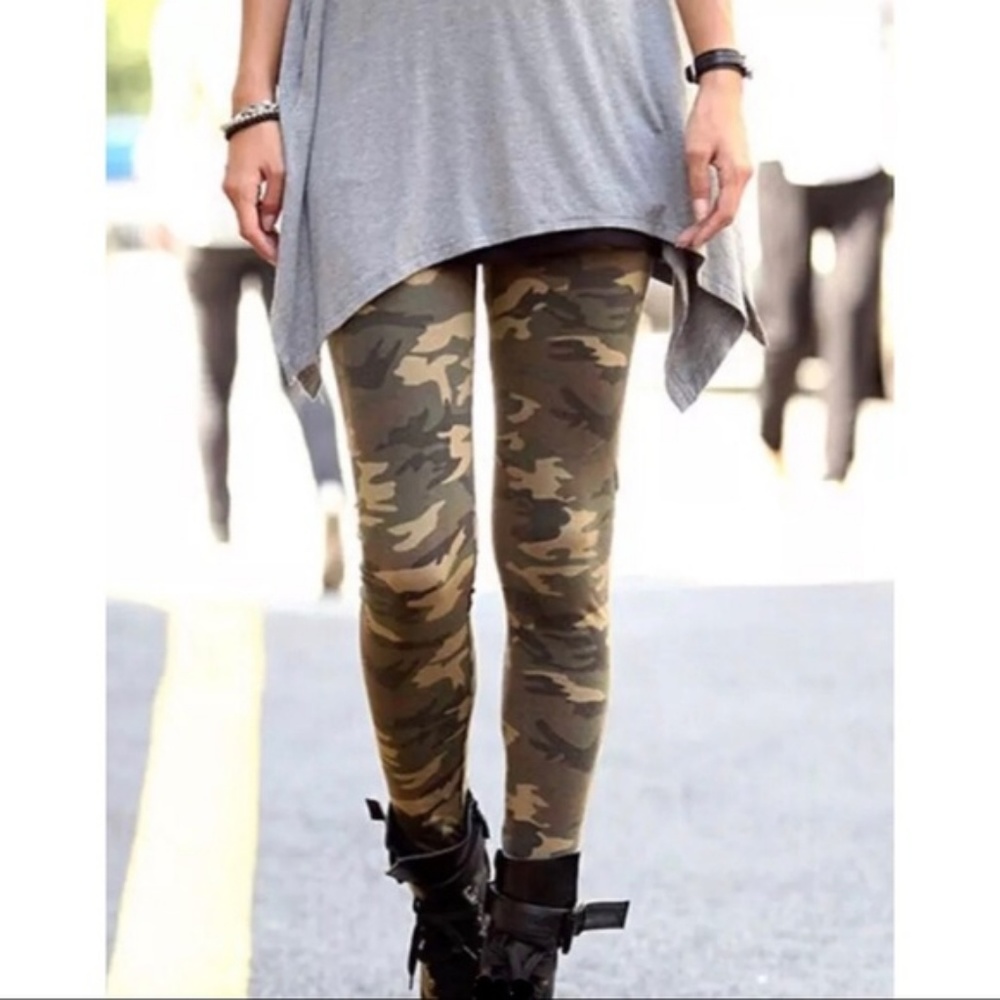 3/$30 or 2/$20 Camouflage Ultrasoft leggings